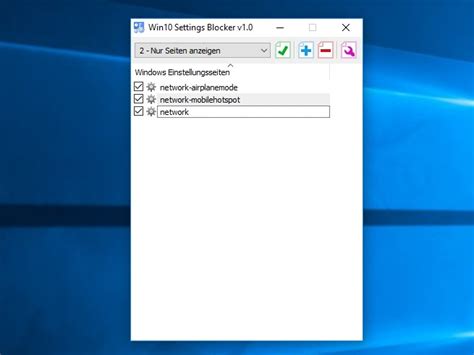 Windows Settings Blocker 1.2