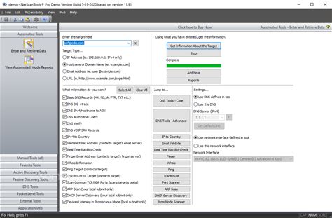 NetScanTools Pro 11.93 Download